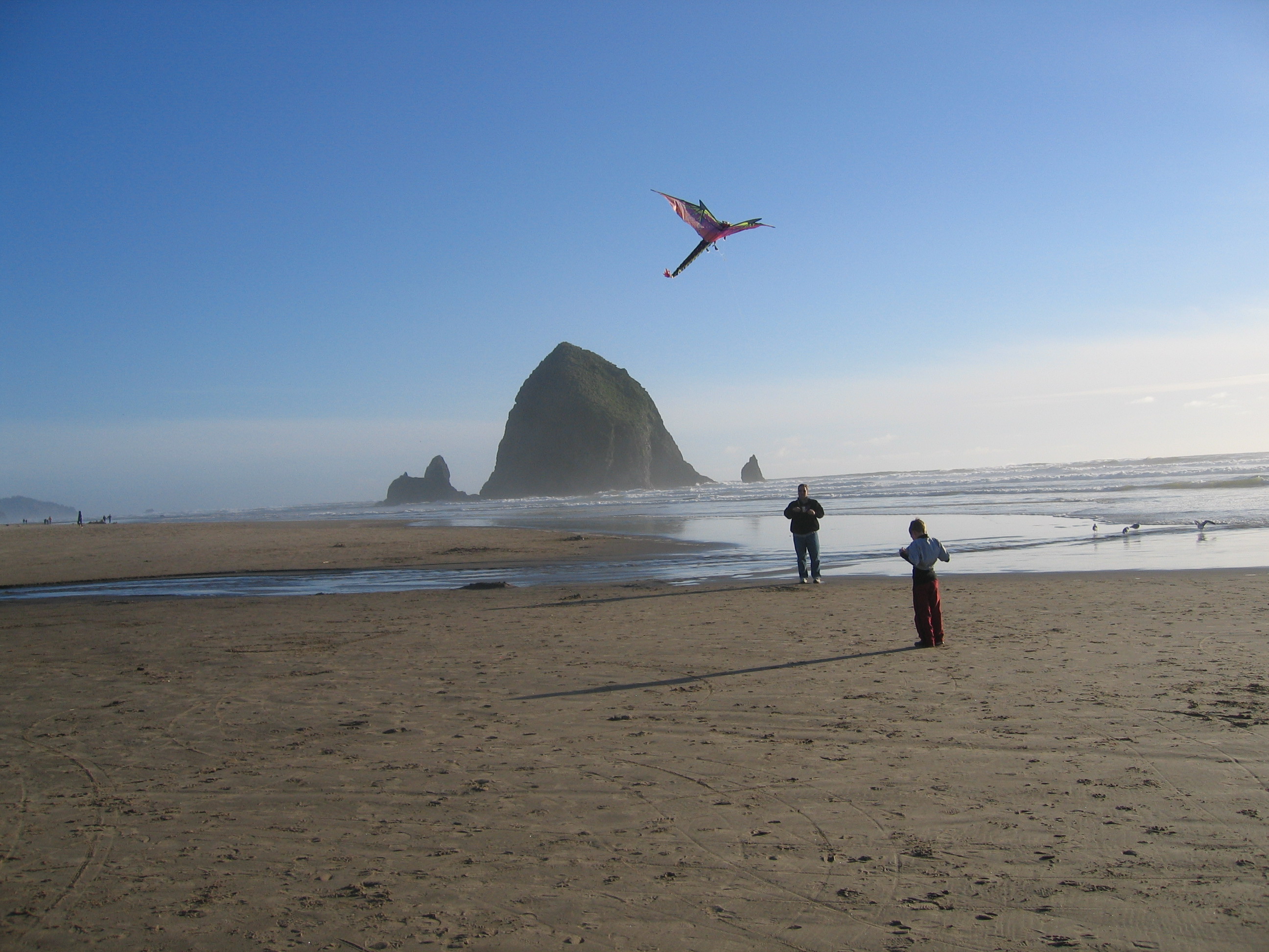 CannonBeach2007/02Cannon_Beach__Oregon__Matt_and_Riley_flying_a_kite.jpg
